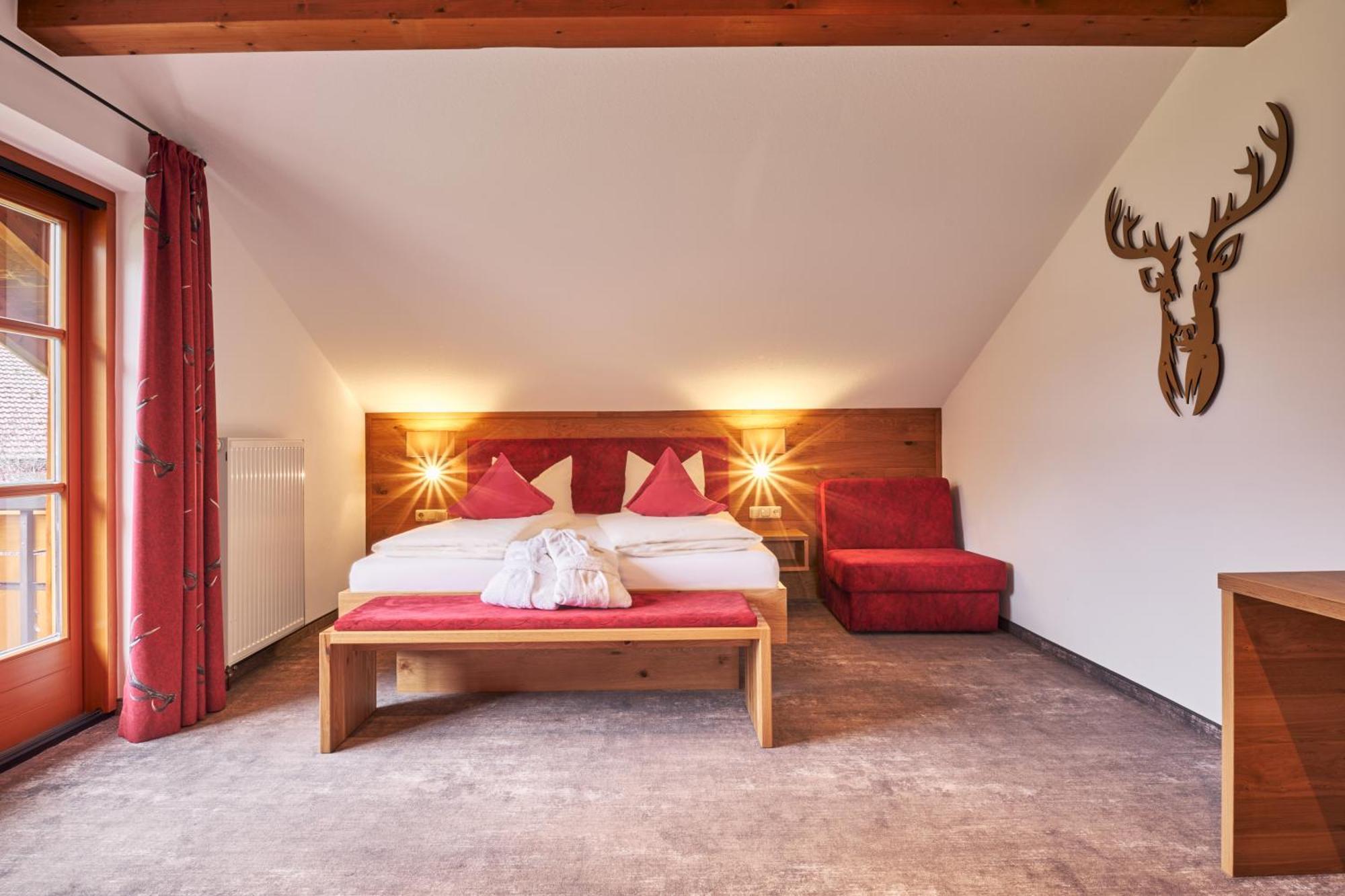 Landhotel Berghof Бад-Гінделанг Екстер'єр фото