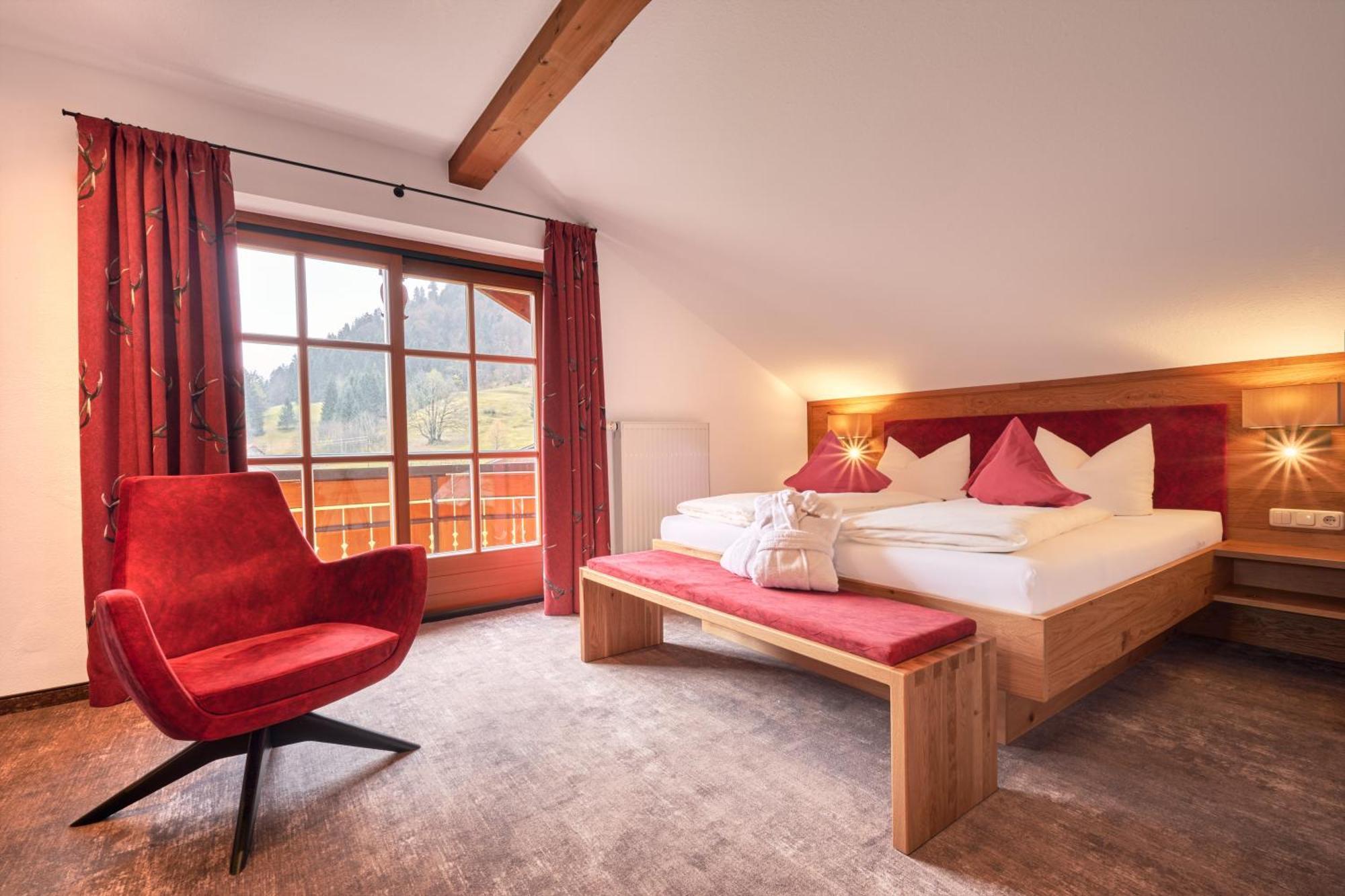Landhotel Berghof Бад-Гінделанг Екстер'єр фото